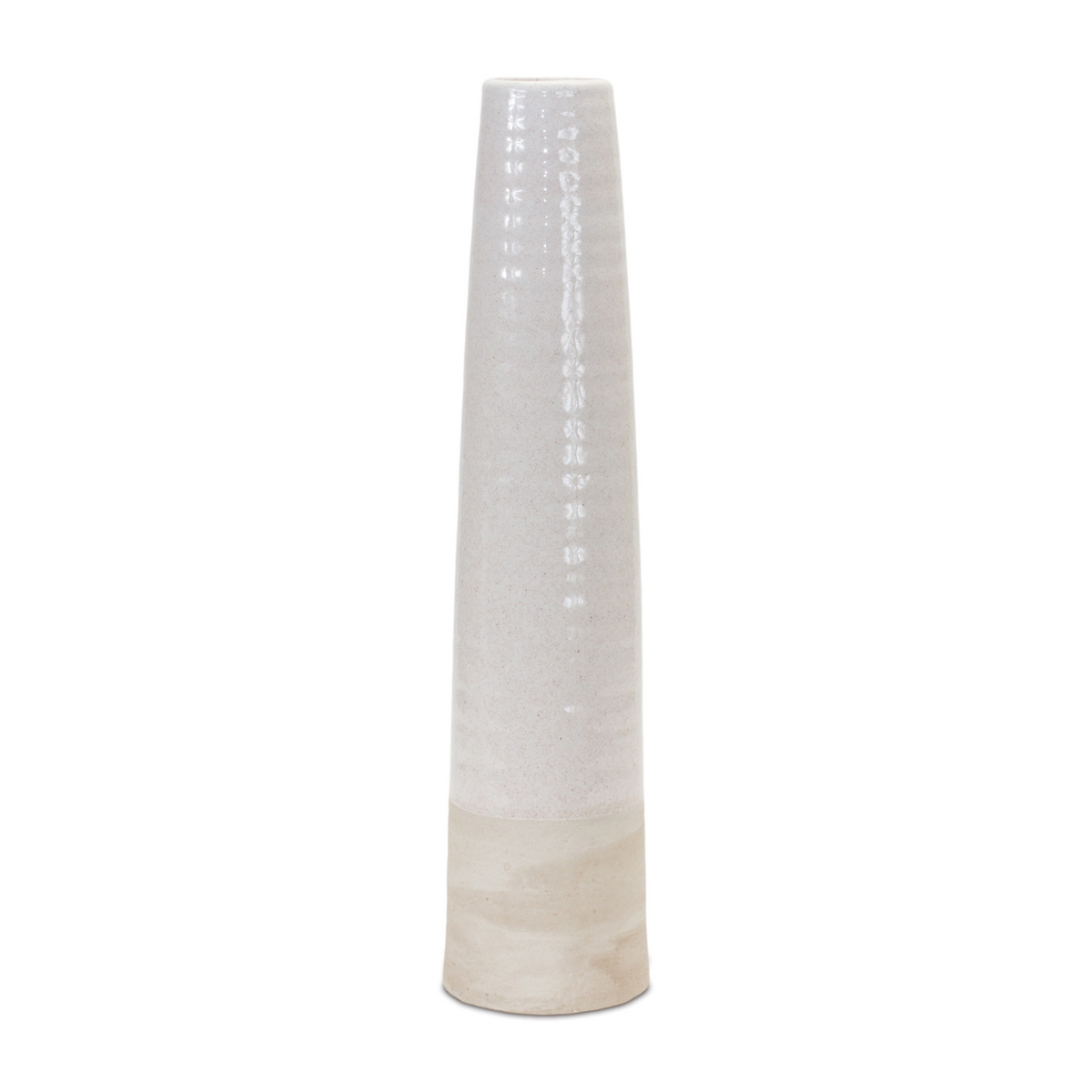 Stoneware Floor Vase 19.5"H -Ship Only