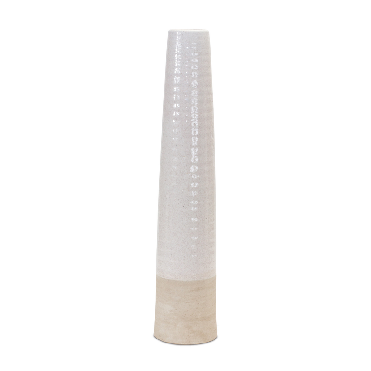 Vase 23.5”H Stoneware -Ship Only