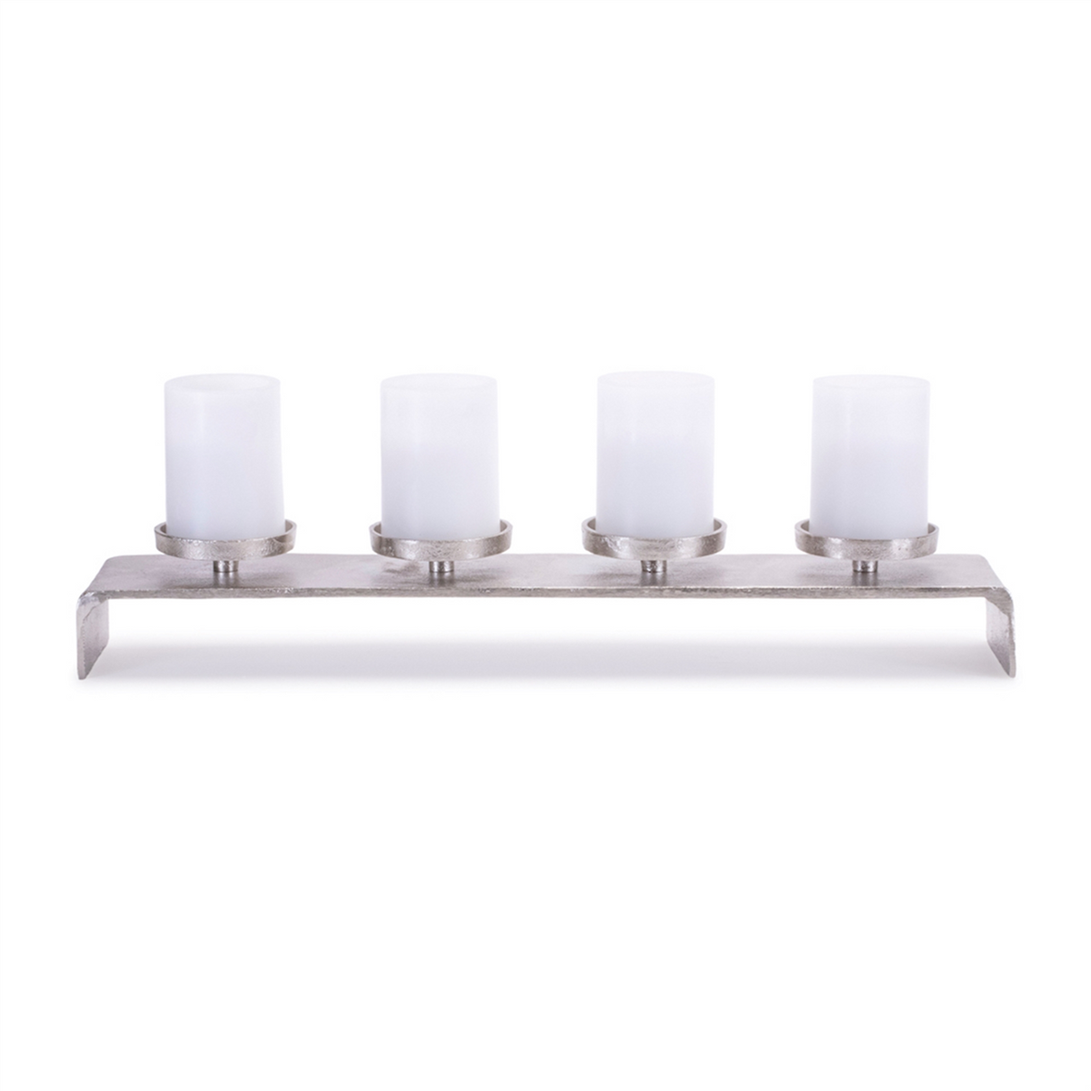 Candle Holder 22.75"L x 3.5"H Aluminum -Ship Only