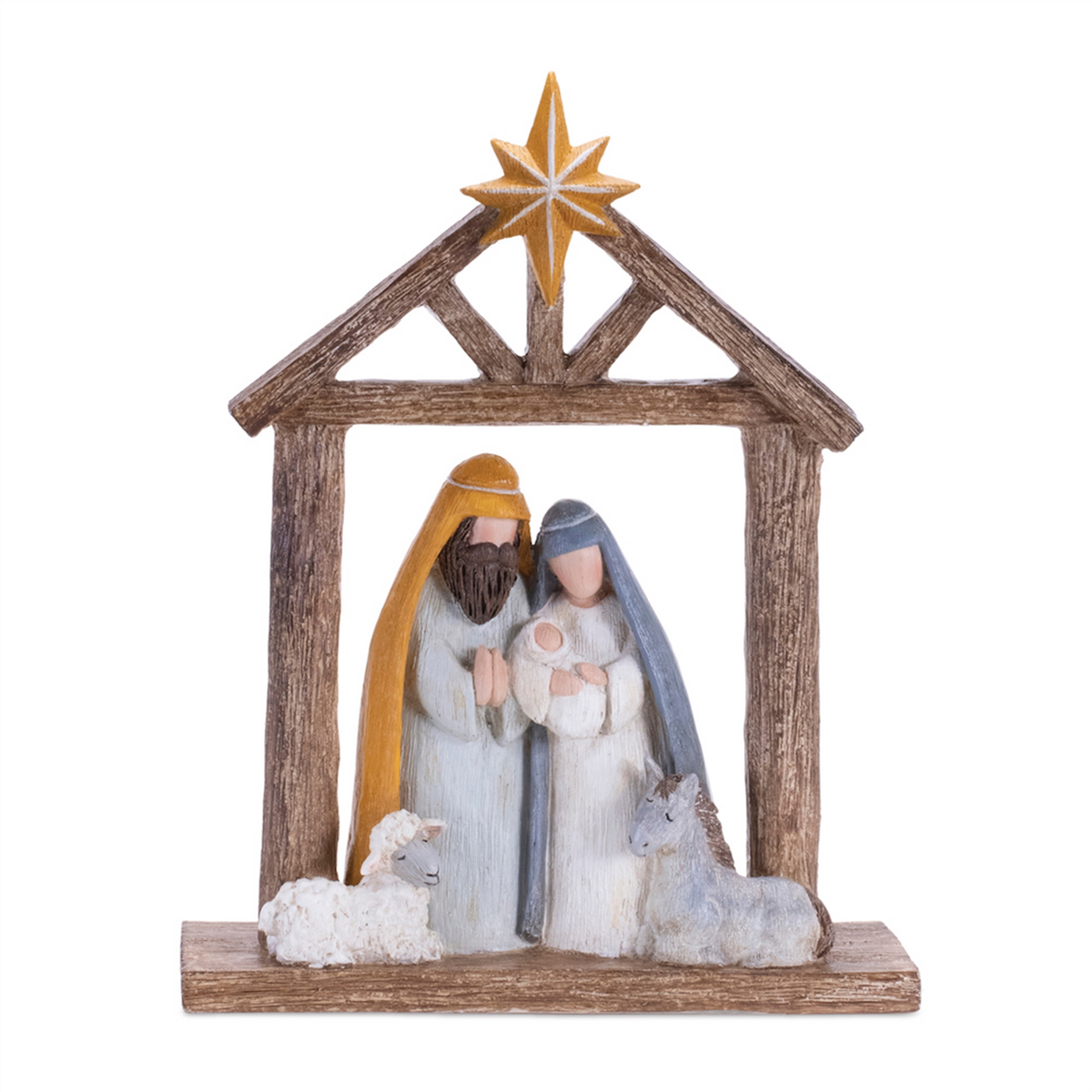 Nativity 10”H Resin -Ship Only