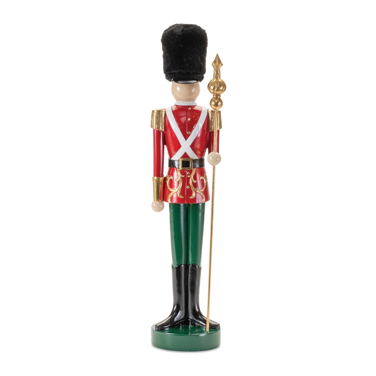 Holiday Nutcracker Soldier Statue 19"H -Ship Only