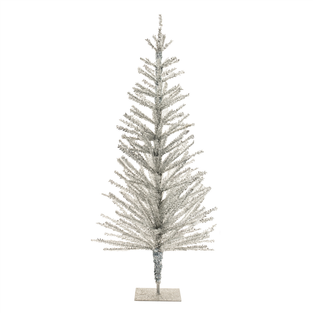 Tinsel Tree 36”H PE/Metal -Ship Only