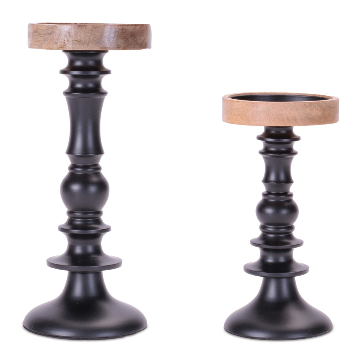Rustic Candle Holder (Set of 2) -Ship Only