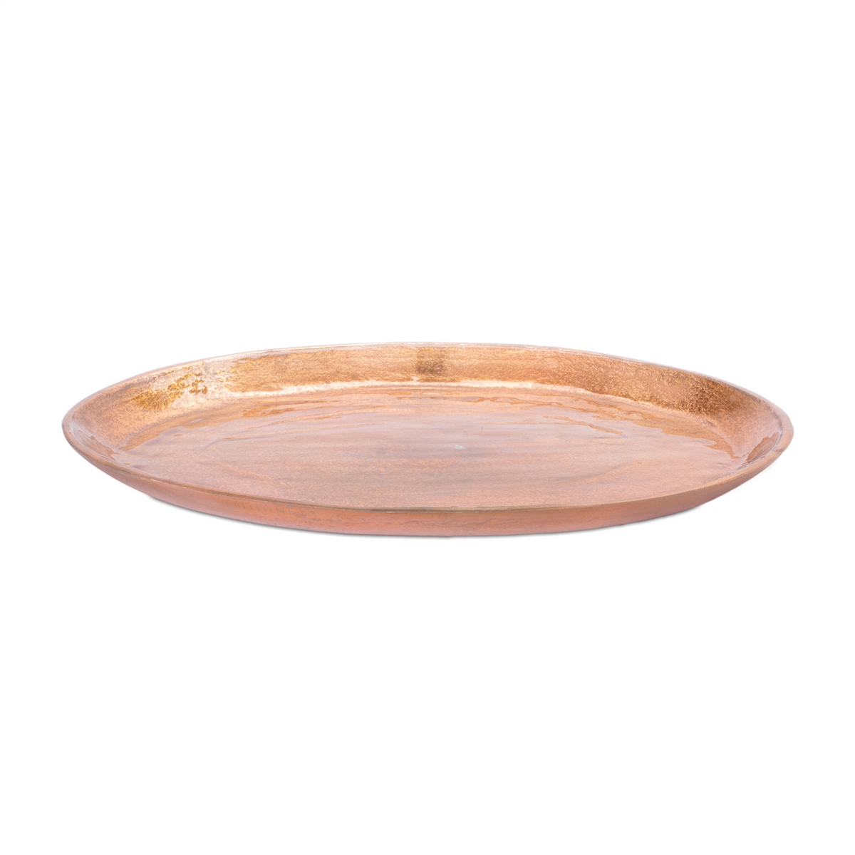 Metallic Aluminum Tray 16.25"D -Ship Only