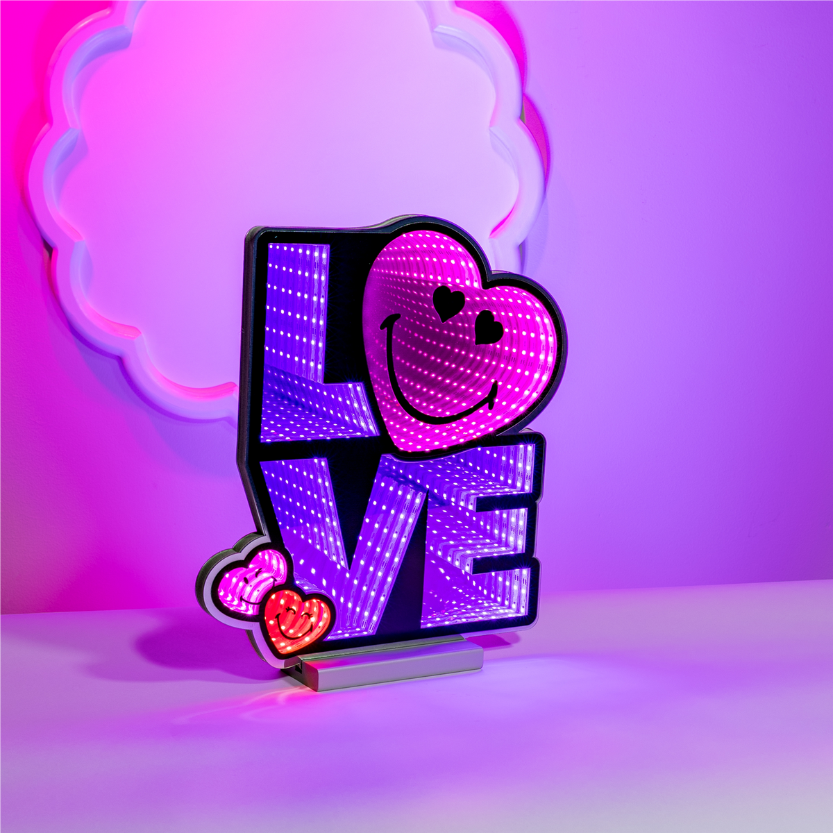 SmileyWorld® Love Square Ekkolight 14.5"H -Ship Only