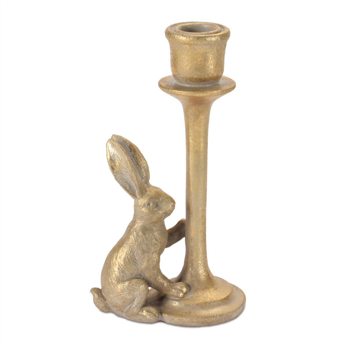 Rabbit Taper Candle Holder (Set of 4) 6"H, 7.75"H Resin
