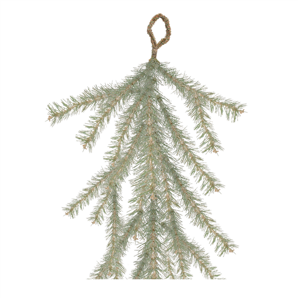 Glitter Pine Garland 48”L Plastic -Ship Only