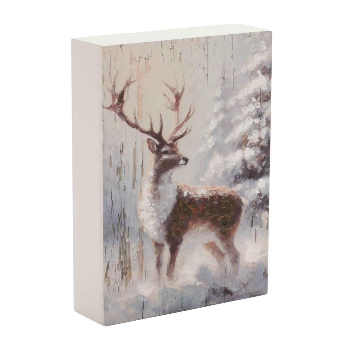 Deer Block (Set of 2) 5"L x 7"H MDF