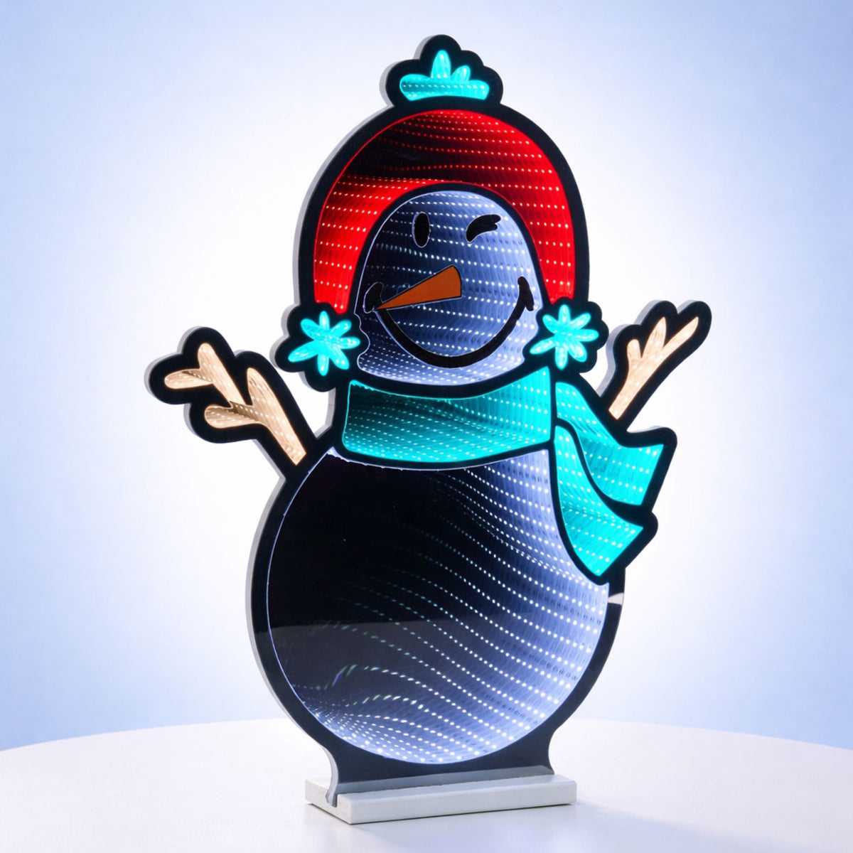 SmileyWorld(R) Holiday Snowman Ekkolight 24"H -Ship Only