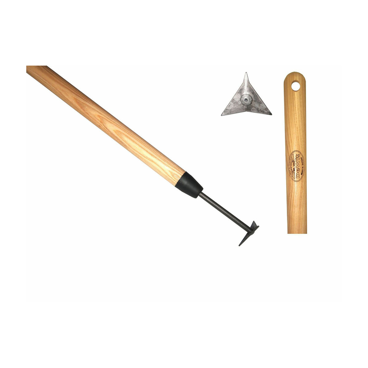 DeWit Paver Tool - Triangle Patio Knife Long Handle -Ship Only