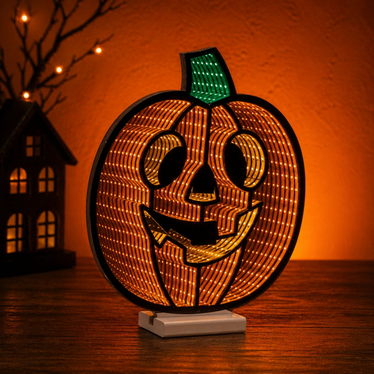 Jack-O-Lantern Ekkolight 14.5"H -Ship Only