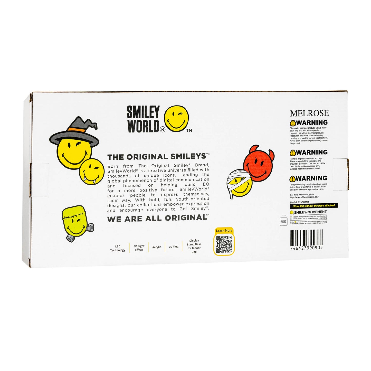 SmileyWorld(R) Halloween BOO Ekkolight 16"L