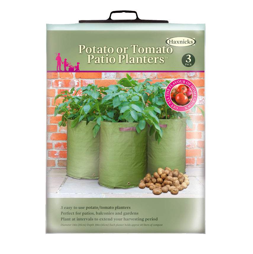 Potato/Tomato Patio Planter 3pk -Ship Only
