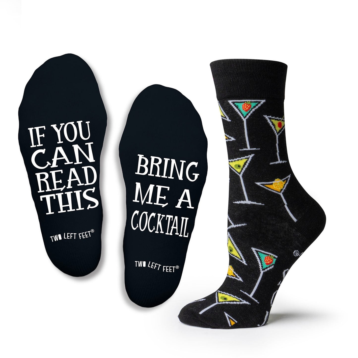 Two Left Feet® Read This Socks