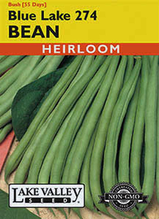 BEAN BUSH BLUE LAKE 274 HEIRLOOM