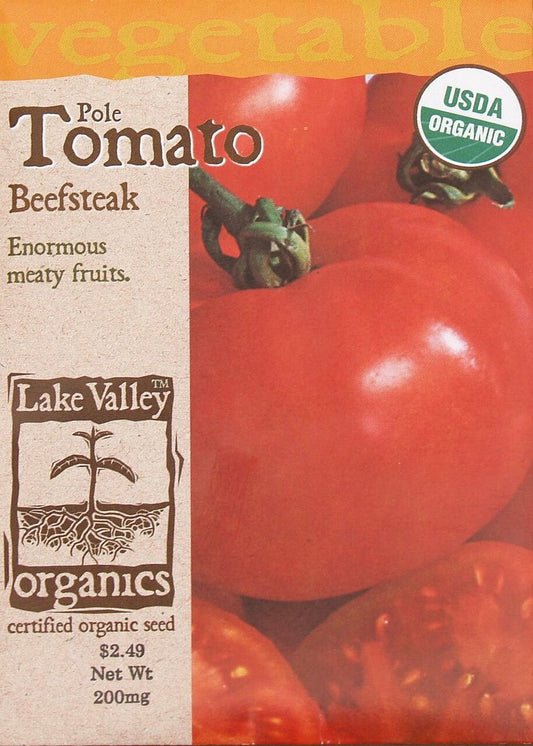 ORGANIC TOMATO POLE BEEFSTEAK HEIRLOOM