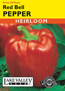 PEPPER SWEET RED BELL HEIRLOOM