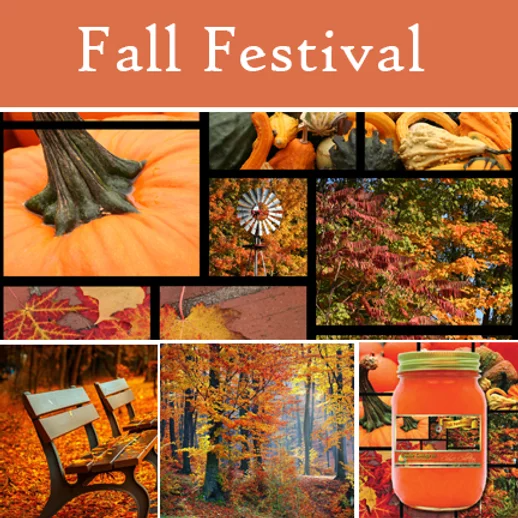Fall Festival Mason Jar 75 to 80 hour candle