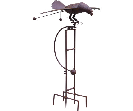 76" Jumbo Kinetic Eagle Garden Art