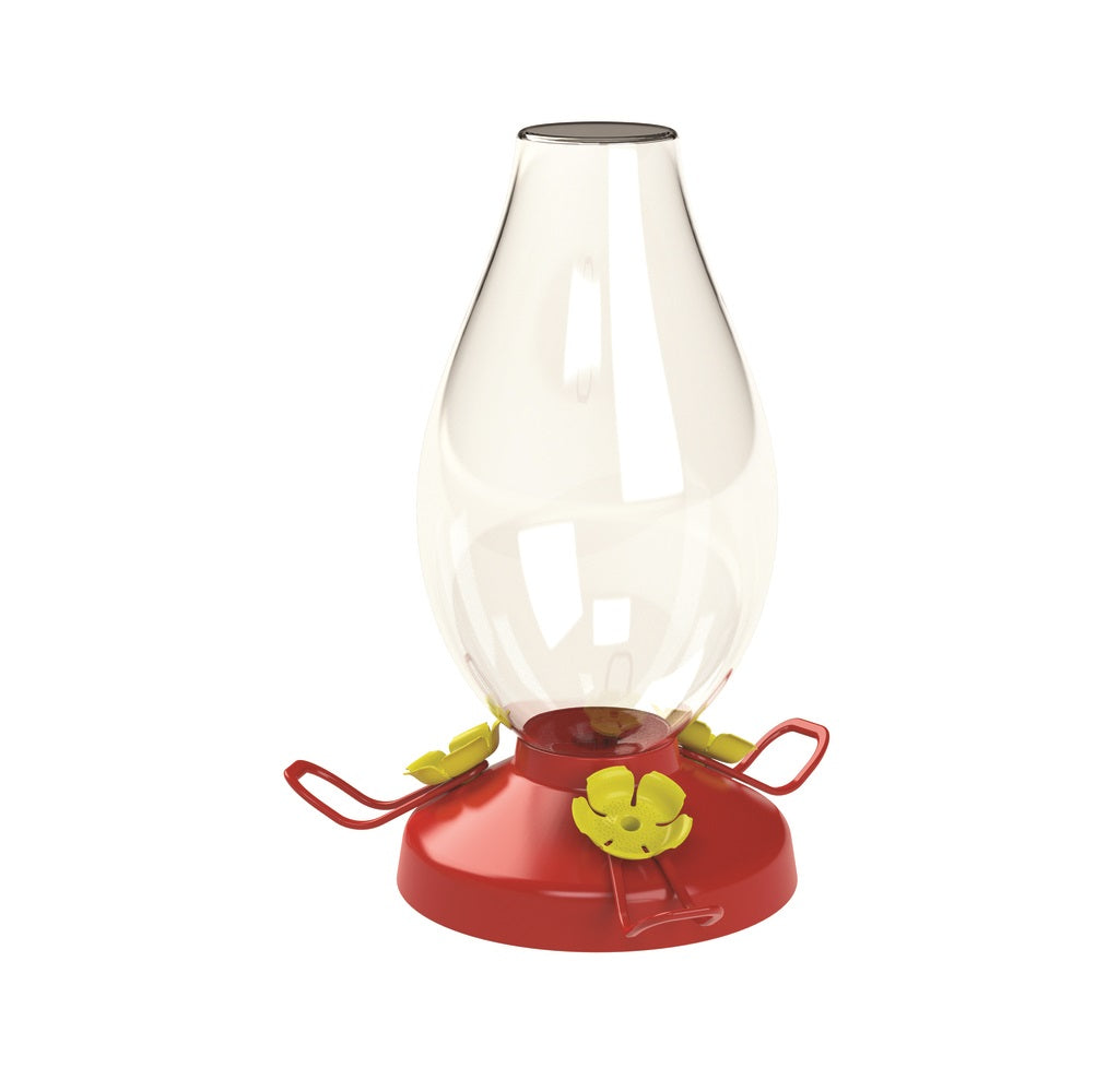Perky-Pet Hummingbird 32 oz Plastic Vase Nectar Feeder With 3 ports