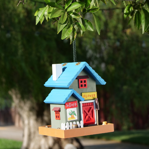 Flower Shop Bird Feeder