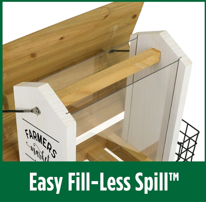 Farm House Hopper Bird Feeder