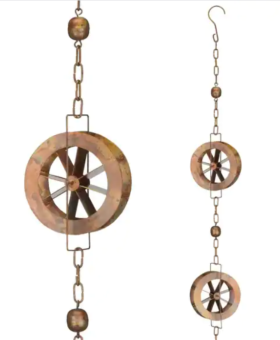 Rain Chain - Water Wheel