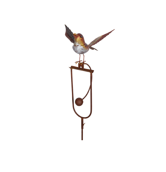 Rocking Landing Bird Garden Stake