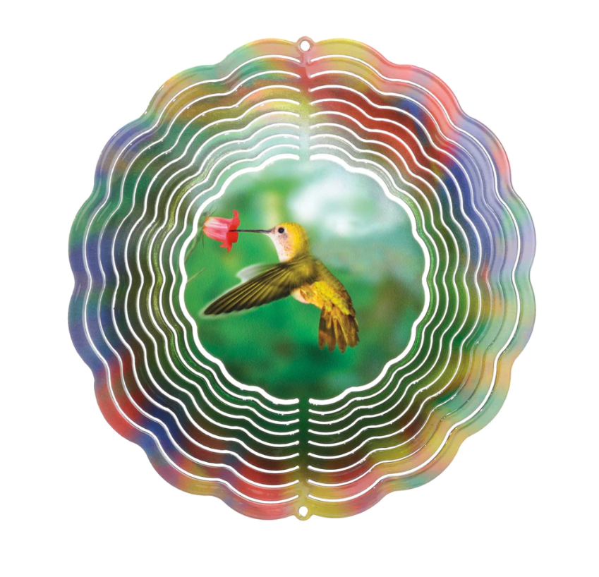 Hummingbird Wind Spinner