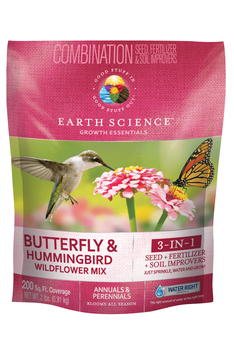 Wildflowers Butterfly and Hummingbird Mix Seeds