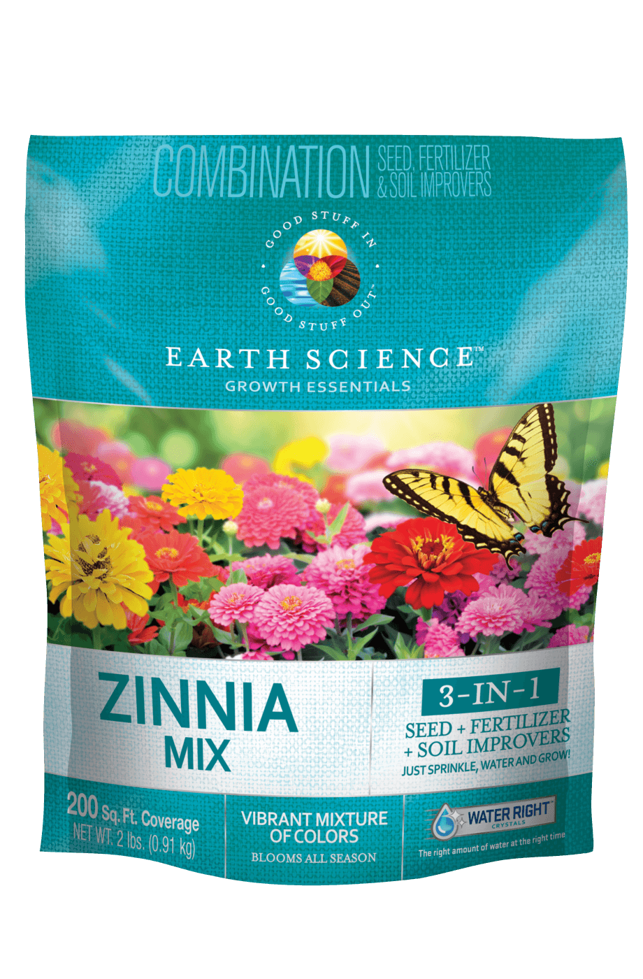 Encap Zinnia Mix Seeds