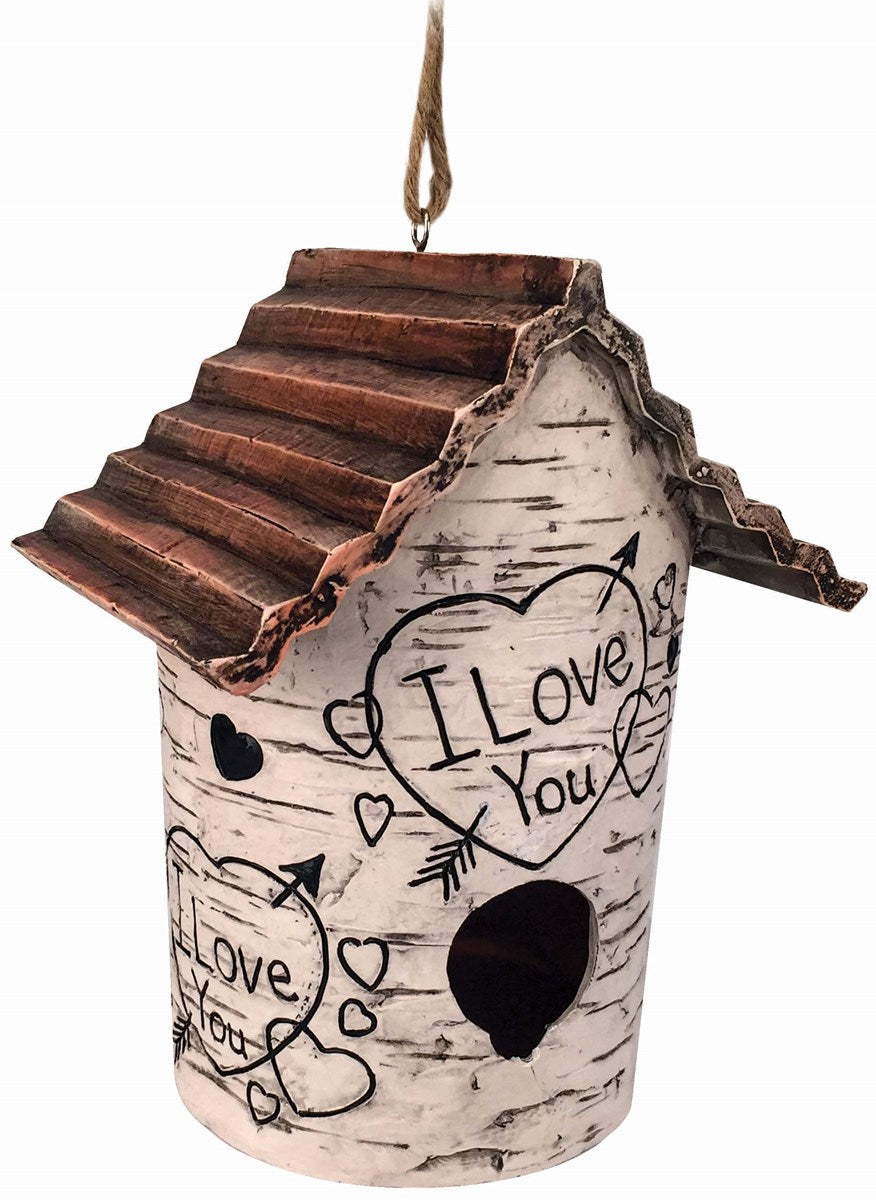 Birch Tree Birdhouse