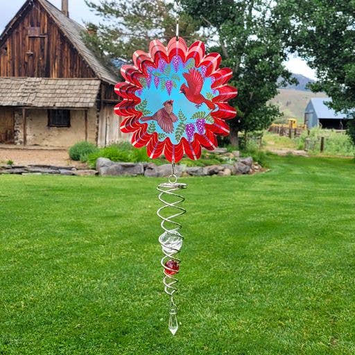 Animated Cardinals - Mini Set Wind Spinner