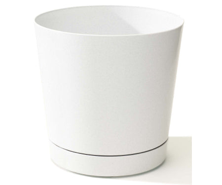 White Full Depth Planter