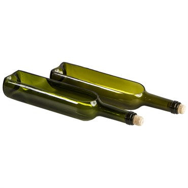 Set Of 2 Wine Bottle Planters