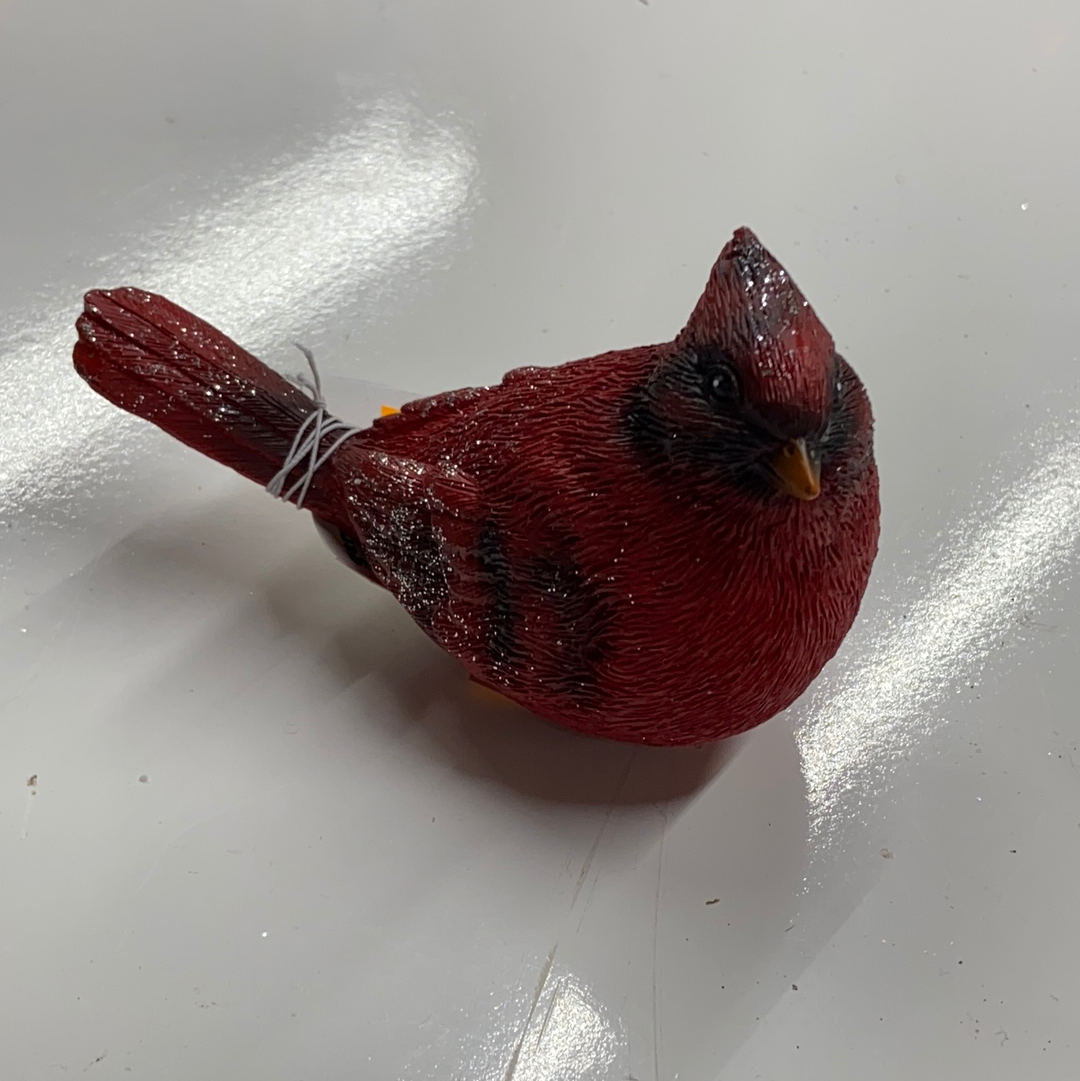 Resin Cardinal Figurine (4.3"L)