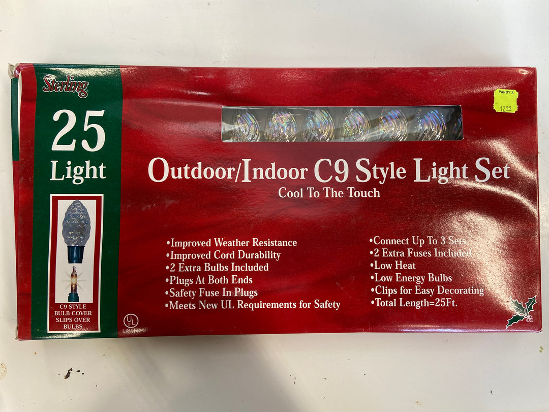 Holiday Lights 25 C9 Style Light Set