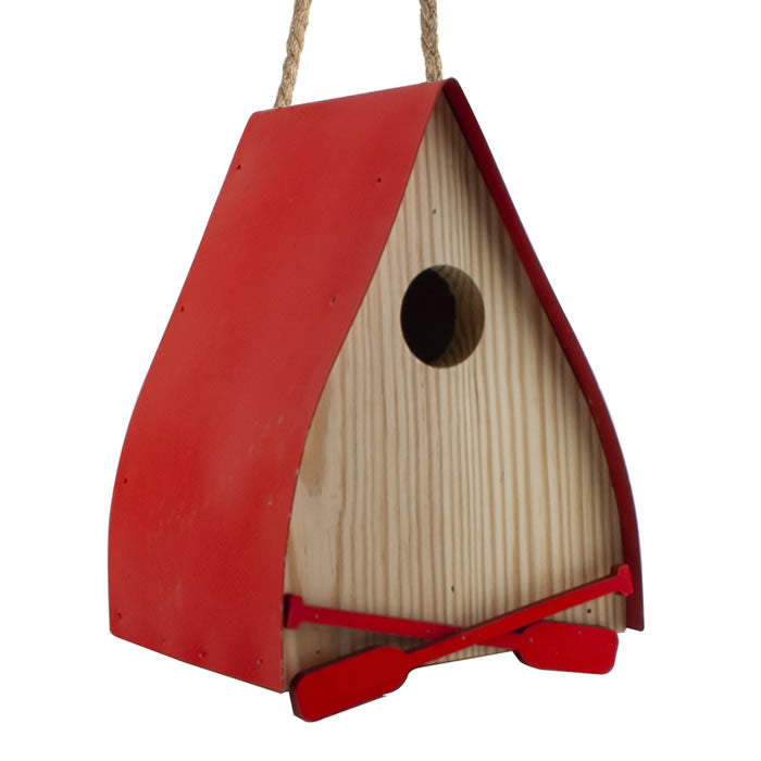 Red Canoe Wren House