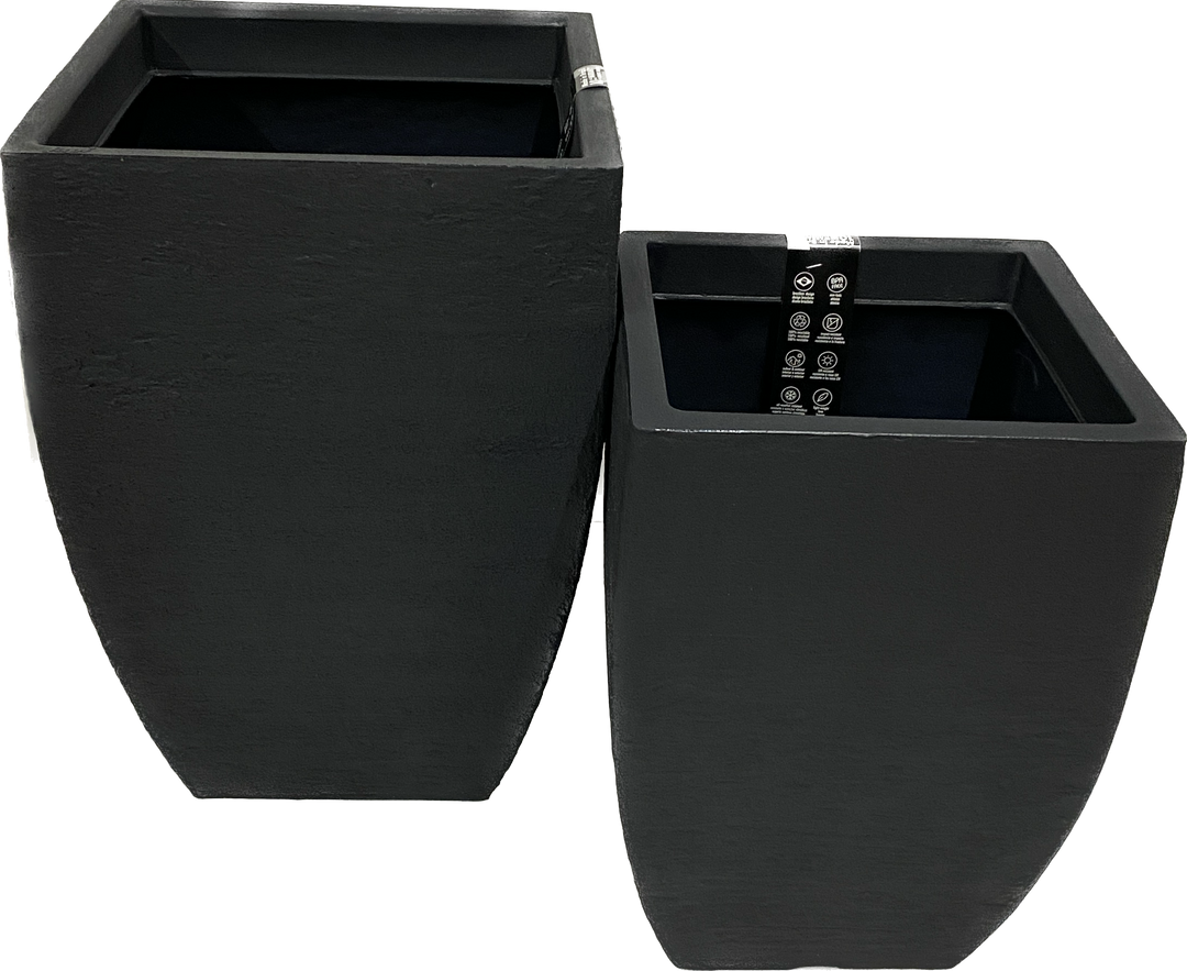 Lead Modern Square Planter