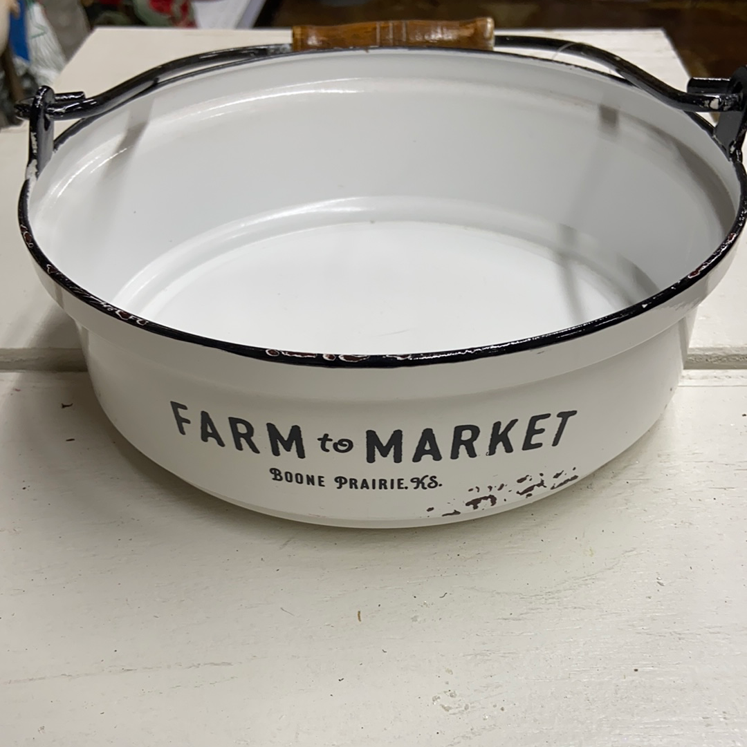 “Farm to Market” Tin with Handle