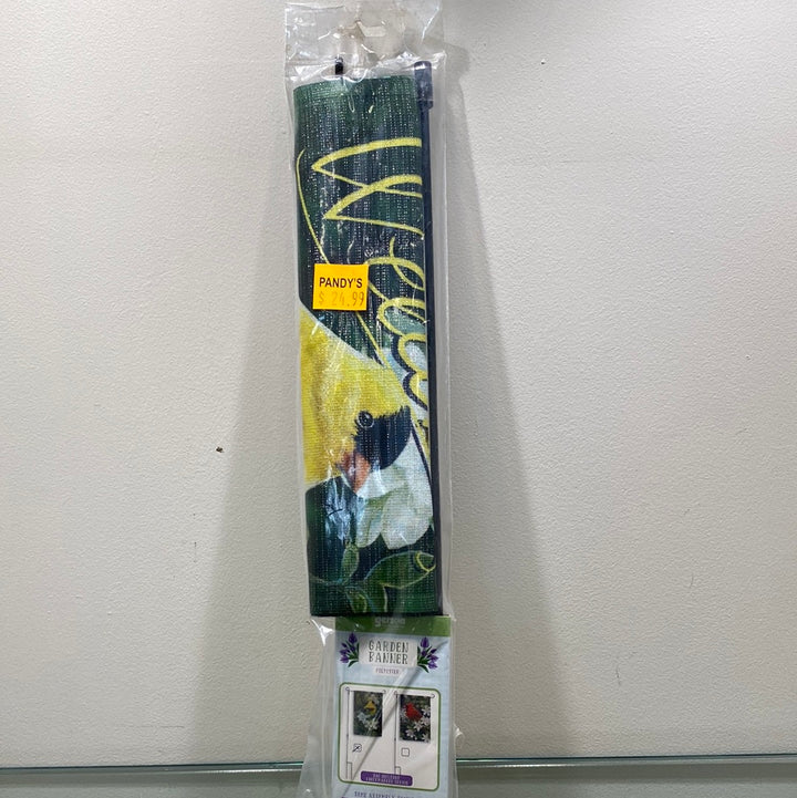 Polyester Spring Garden "Welcome" Flag