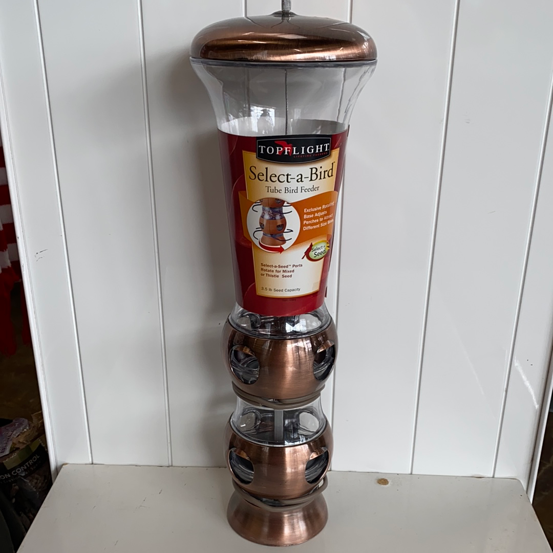 Select-A-Bird Tube Bird Feeder