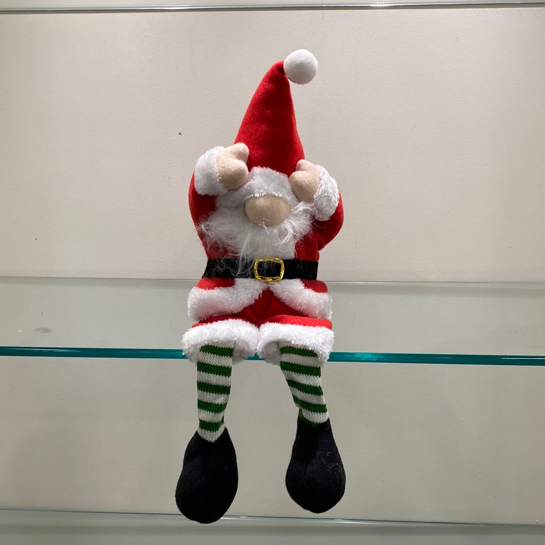 Fabric Holiday Gnome Shelf Sitter