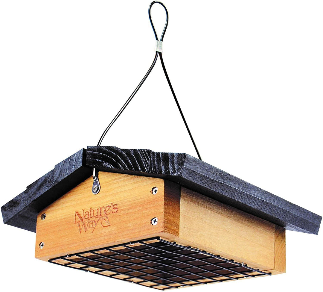 Cedar Suet Upside - Down Feeder