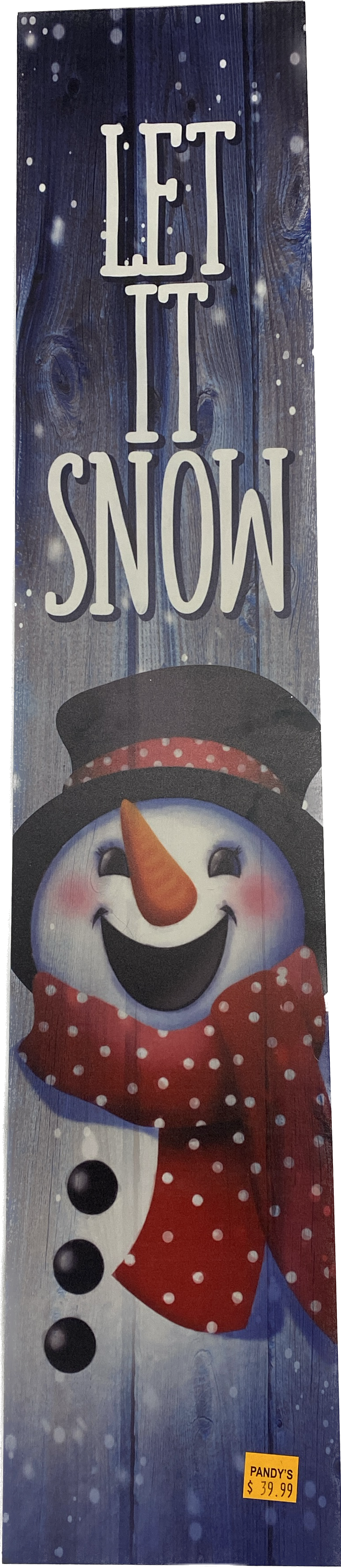 Snowman Porch Sign