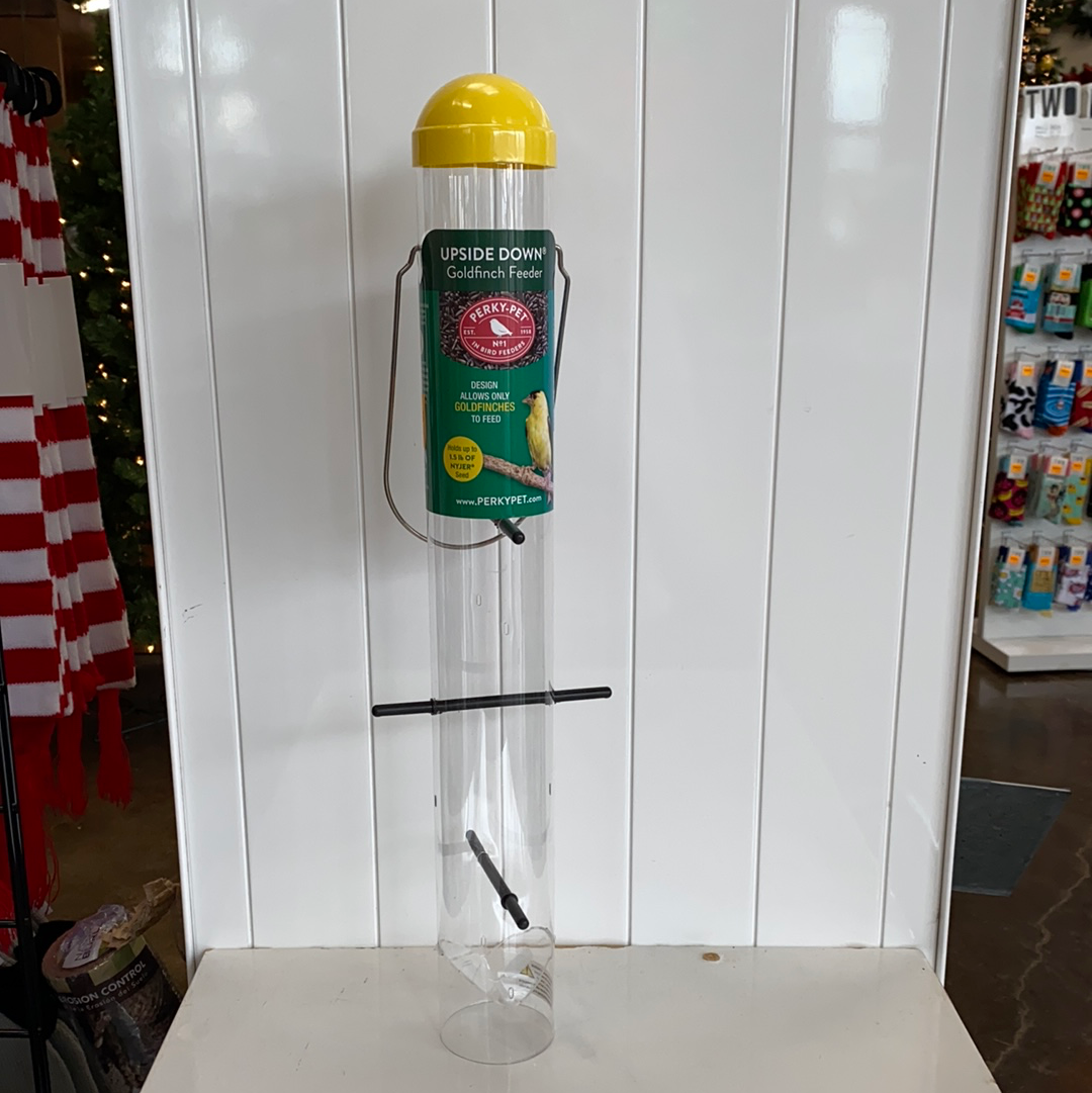 Upside Down Goldfinch Feeder