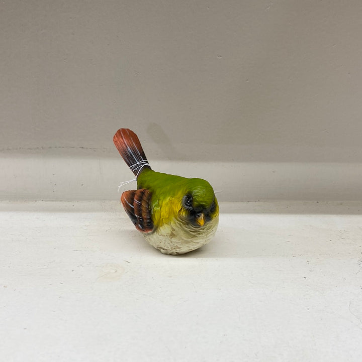 4.5”L Resin Spring Bird Figurin