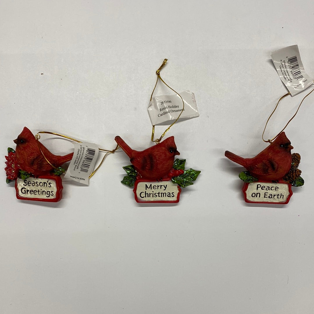 Cardinal w/ Signs