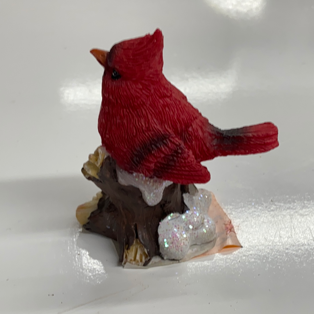 Holiday Cardinal Section 2” Cardinal on a Branch