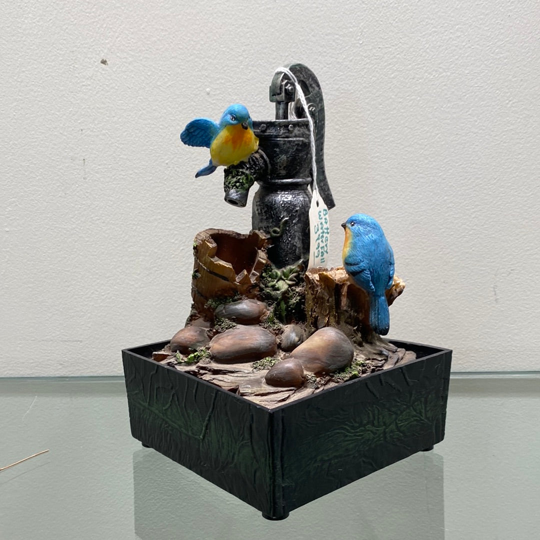 Bird Battery Operated Waterfall